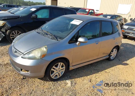 2008 Honda Fit Sport из США, поврежденный, VIN JHMGD37688S064042